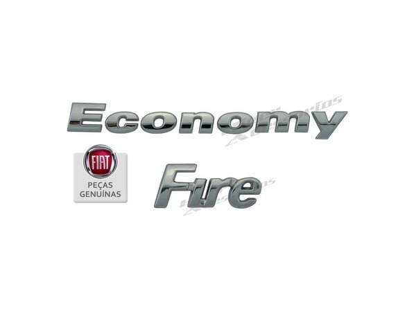 EMBLEMA  ECONOMY  FIAT 